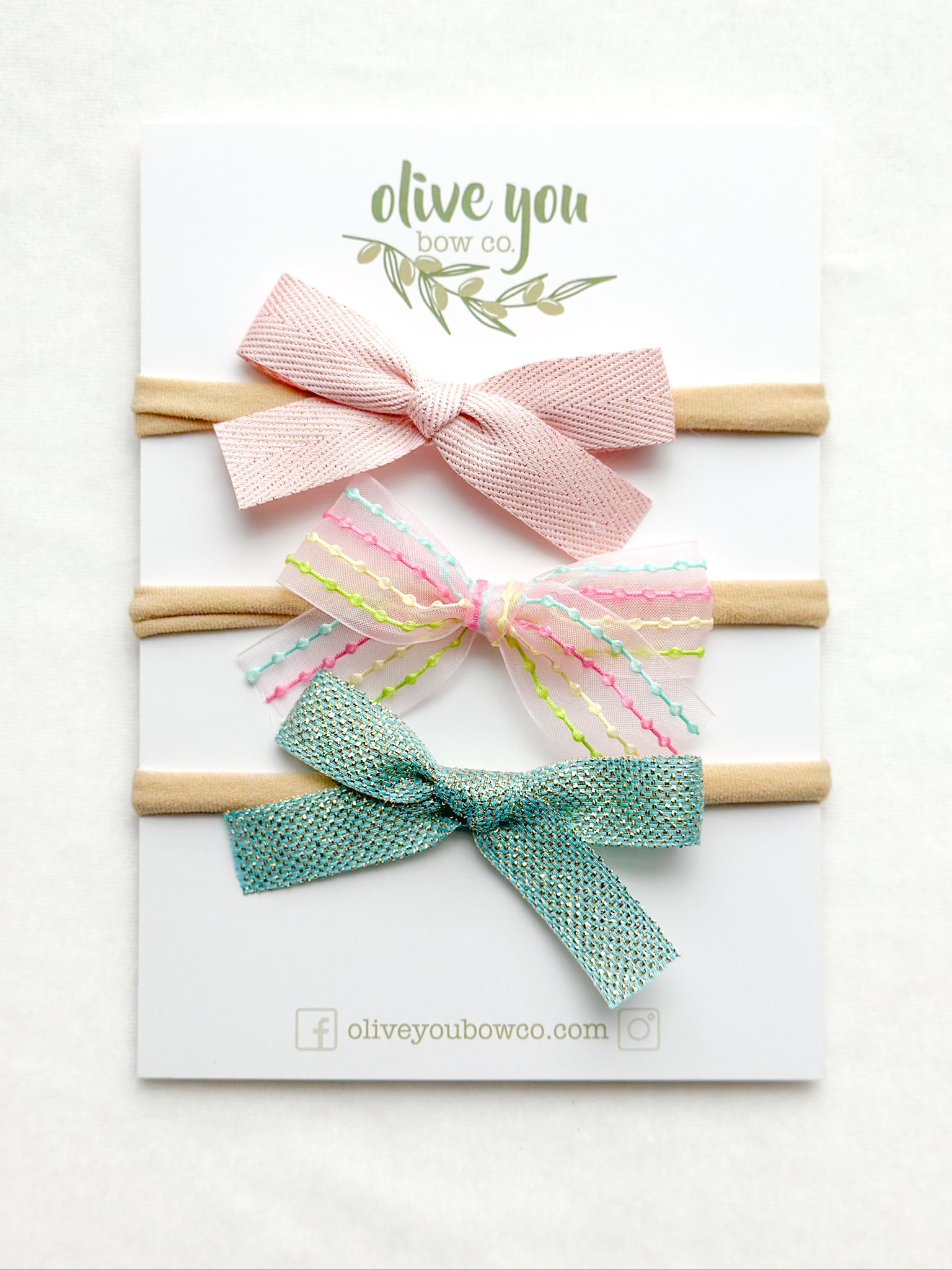 ribbon bows | happy daze collection