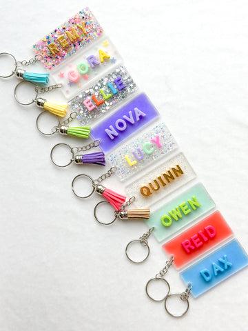 name keychain | too cool for skool collection