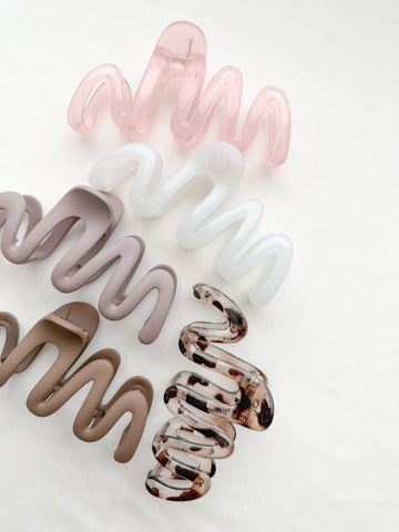 claw clip | large squiggle