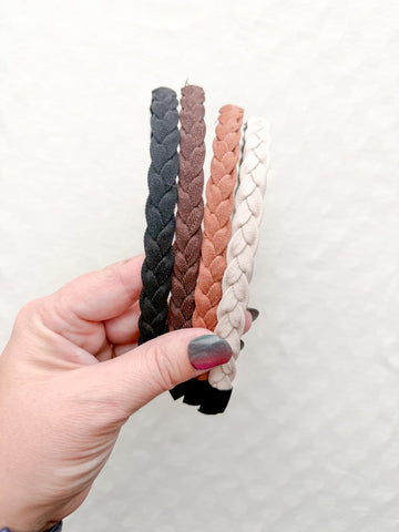 braided headbands | adult + toddler | hello gourd-geous collection