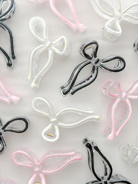 bow claw clips | large