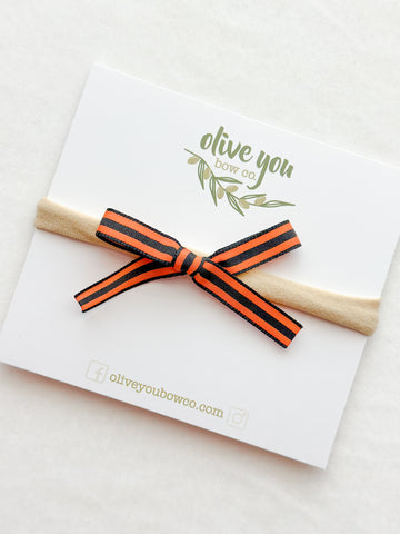 black + orange itty bitty | fan zone collection