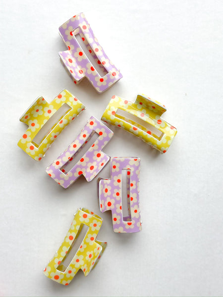 flower claw clip | happy daze collection