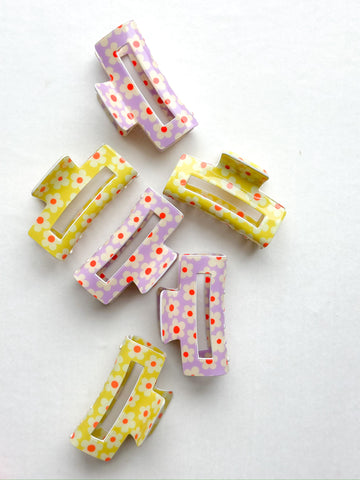 flower claw clip | happy daze collection