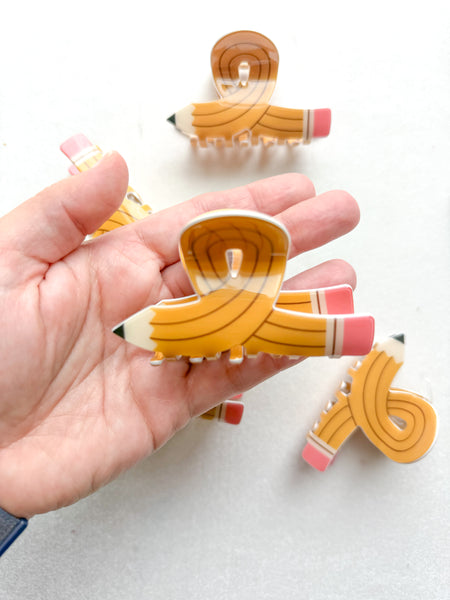 pencil claw clip | ✏️