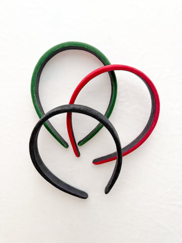velvet headbands | sleigh all day collection