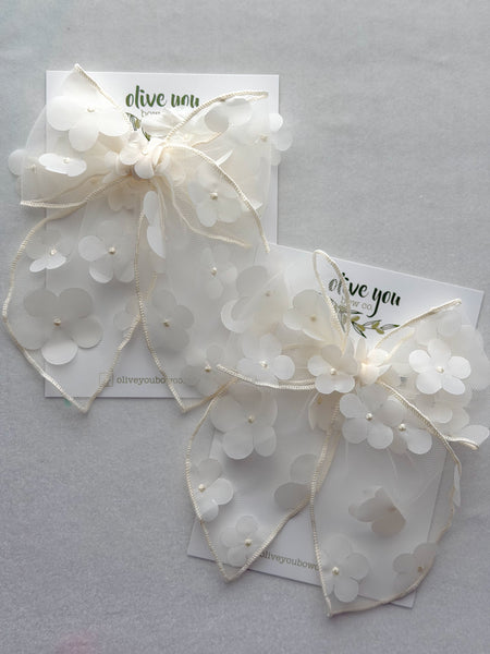 ivory flower | xlarge austie | bloom + bright 🌼 collection