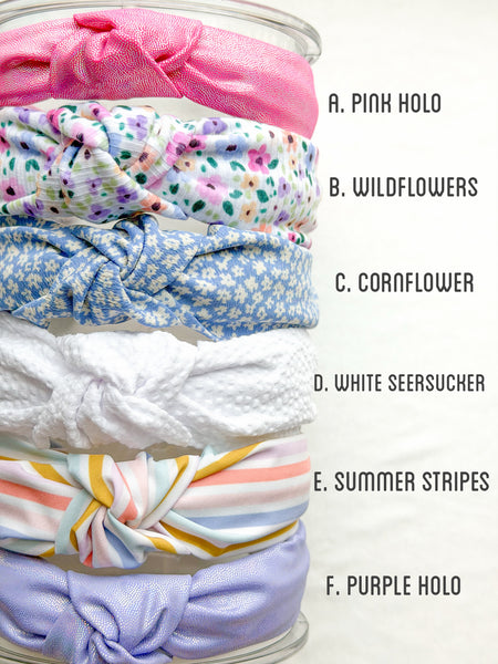 topknot headbands | stars + sunshine ☀️ collection