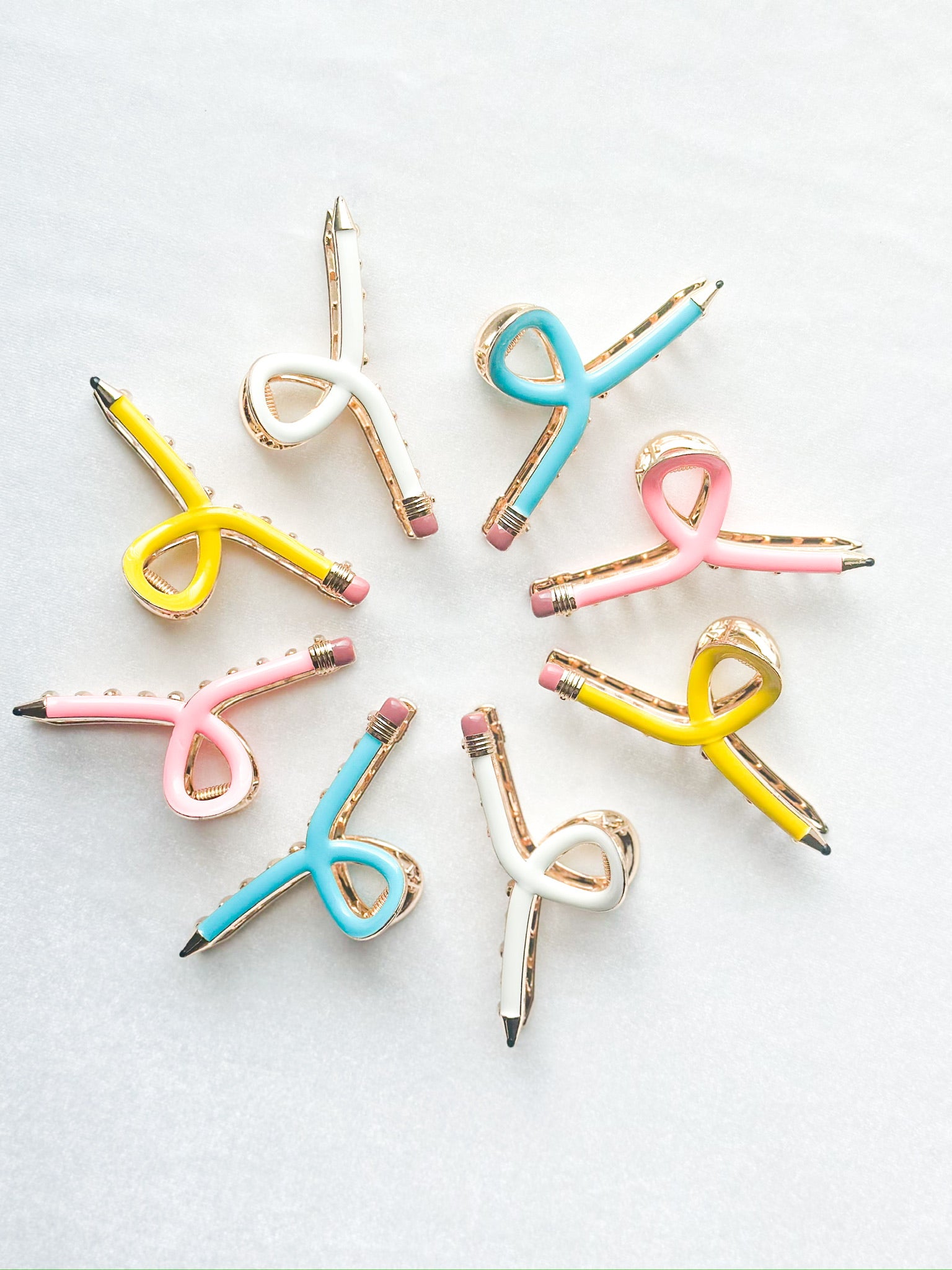 ✏️ pencil claw clip | too cool for skool collection