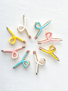 ✏️ pencil claw clip | too cool for skool collection