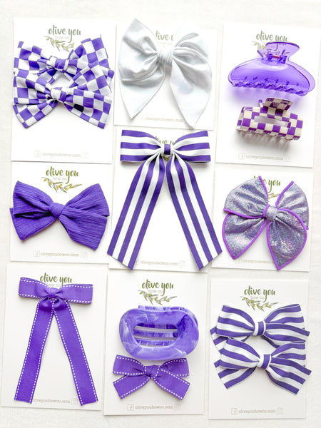 rosie bow | WHITE gauze