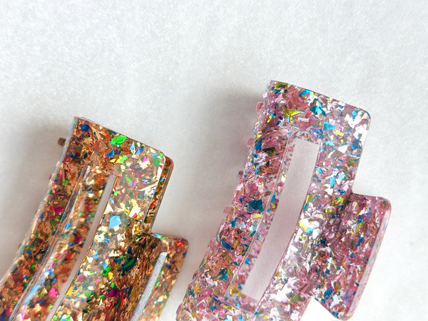 confetti claw clip | too cool for skool collection