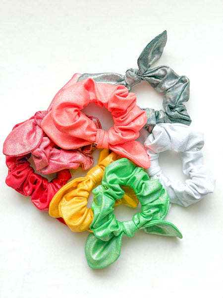 holographic scrunchies | 📣 go team go 📣 collection