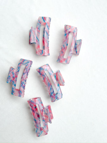 Cotton candy claw clip | happy daze collection