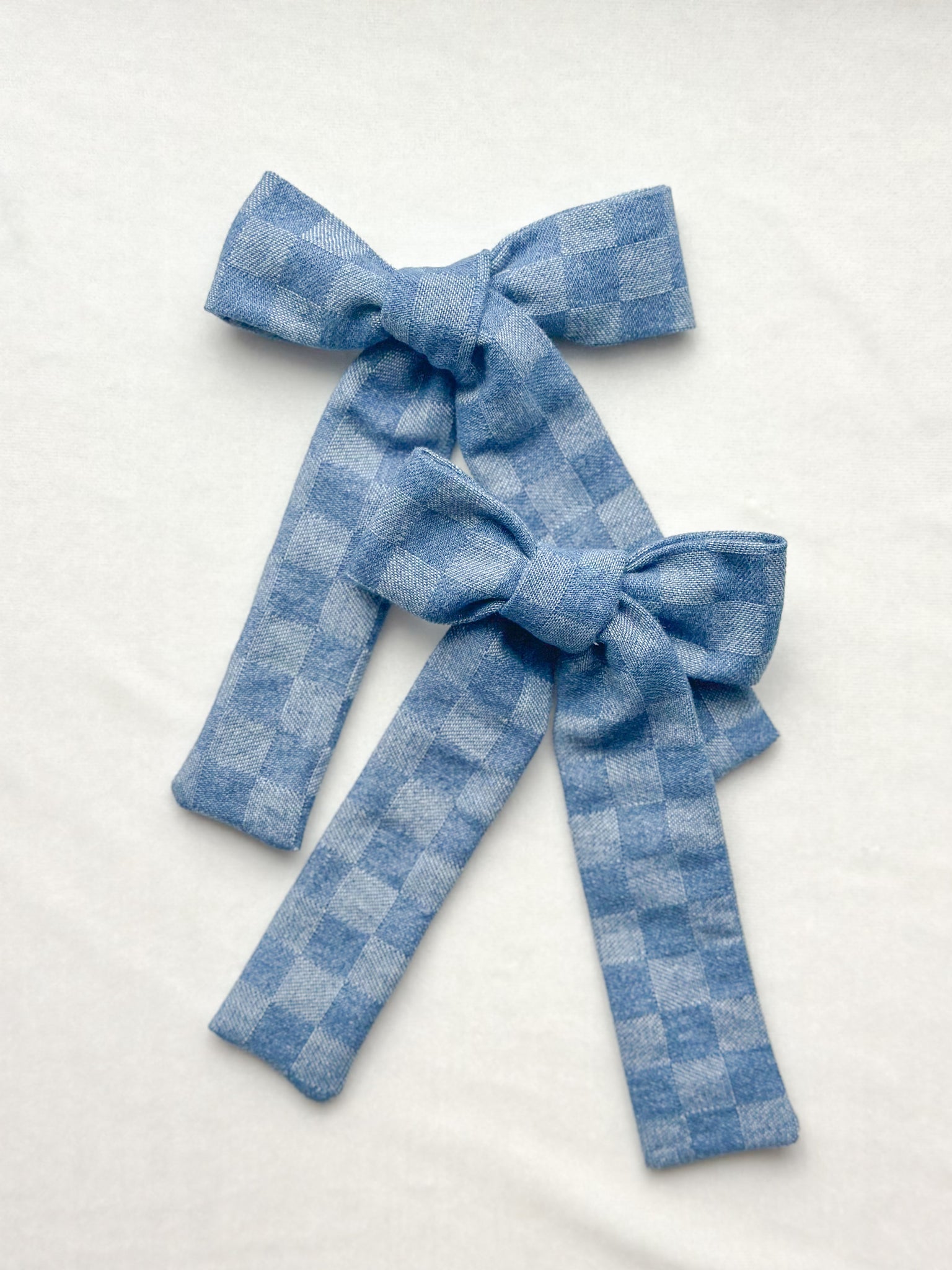 denim checker fleur | too cool for skool collection