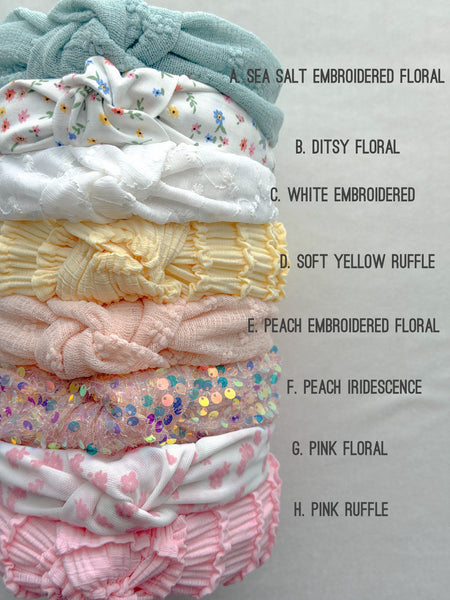 topknot headbands | bright + bloom 🌼 collection