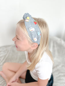 embellished school headbands | adult + toddler