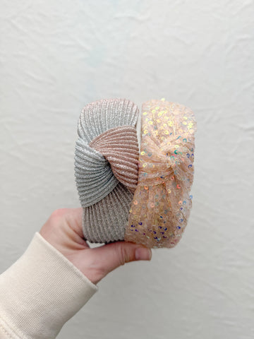 topknot headbands | sleigh all day collection