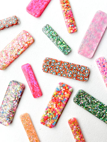 resin clips | happy daze collection