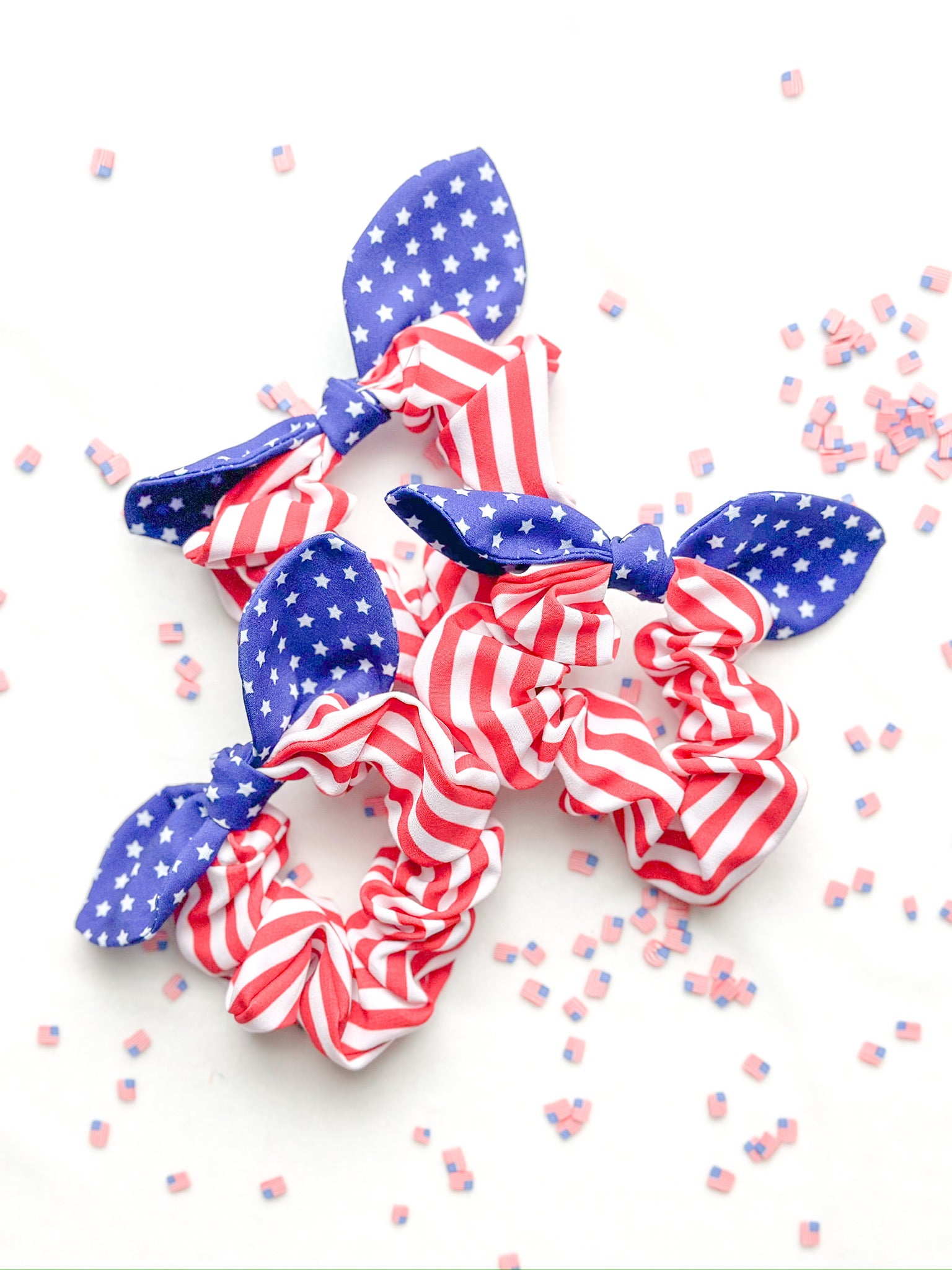 usa scrunchies | glory days collection