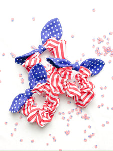 usa scrunchies | glory days collection