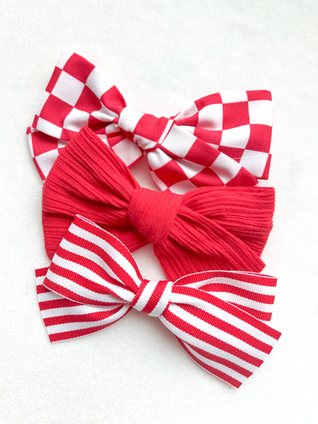 rosie bows | RED