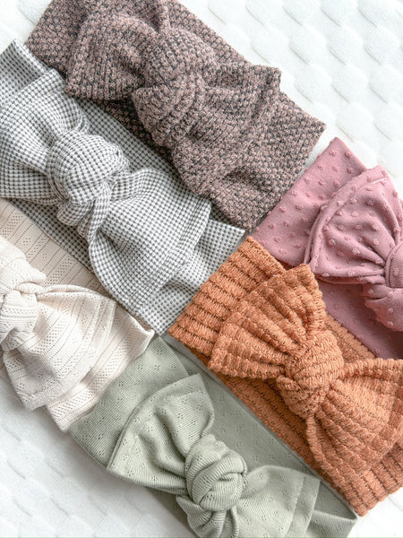 | headwrap | newborn + toddler | autumn edit 🍂