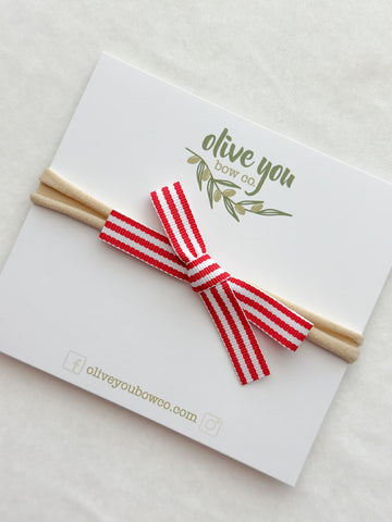 red + white itty bitty | fan zone collection