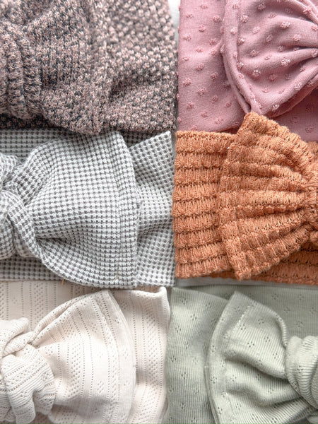 | headwrap | newborn + toddler | autumn edit 🍂
