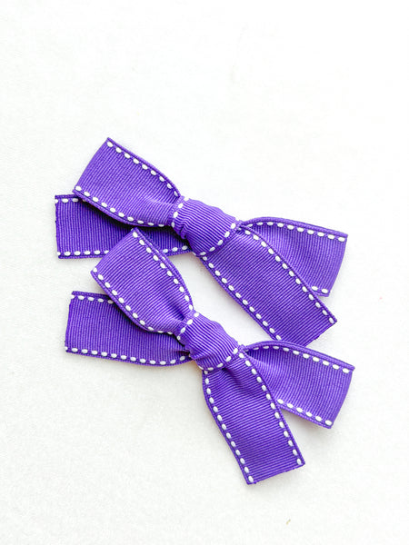 mini ribbon rosie | PURPLE