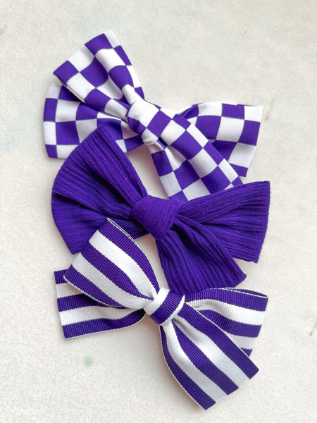 rosie bow | PURPLE