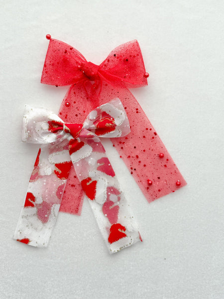 red glitter tulle | fleur + rosie | sleigh all day collection