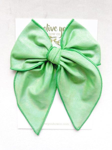 holographic austie | XL | GREEN
