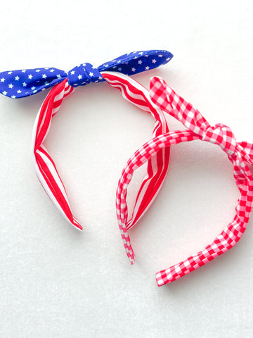 Little topknot headbands | glory days collection 🇺🇸