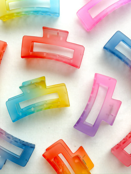 color meld claw clips | medium