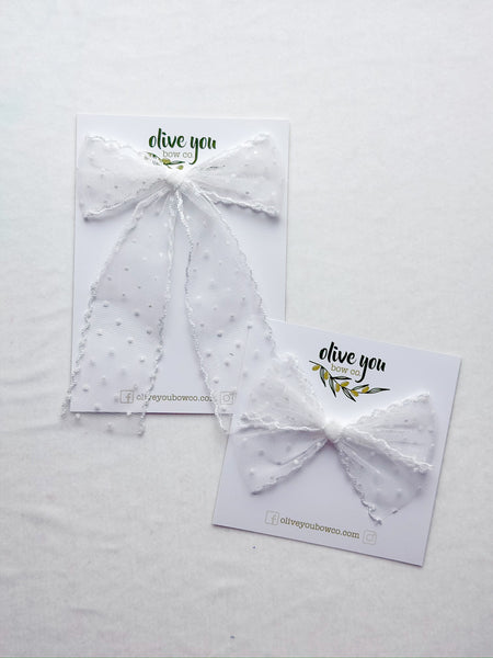 white polka dot | fleur + rosie | stars + sunshine collection