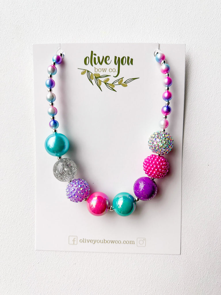 Chunky Bubblegum Necklaces high quality