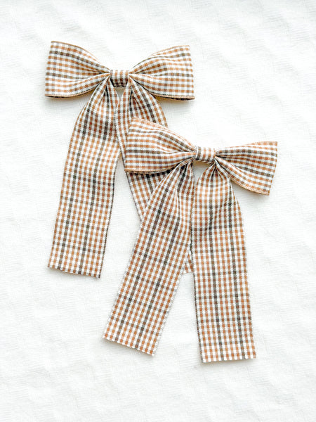 brown plaid | fleur | autumn edit 🍂