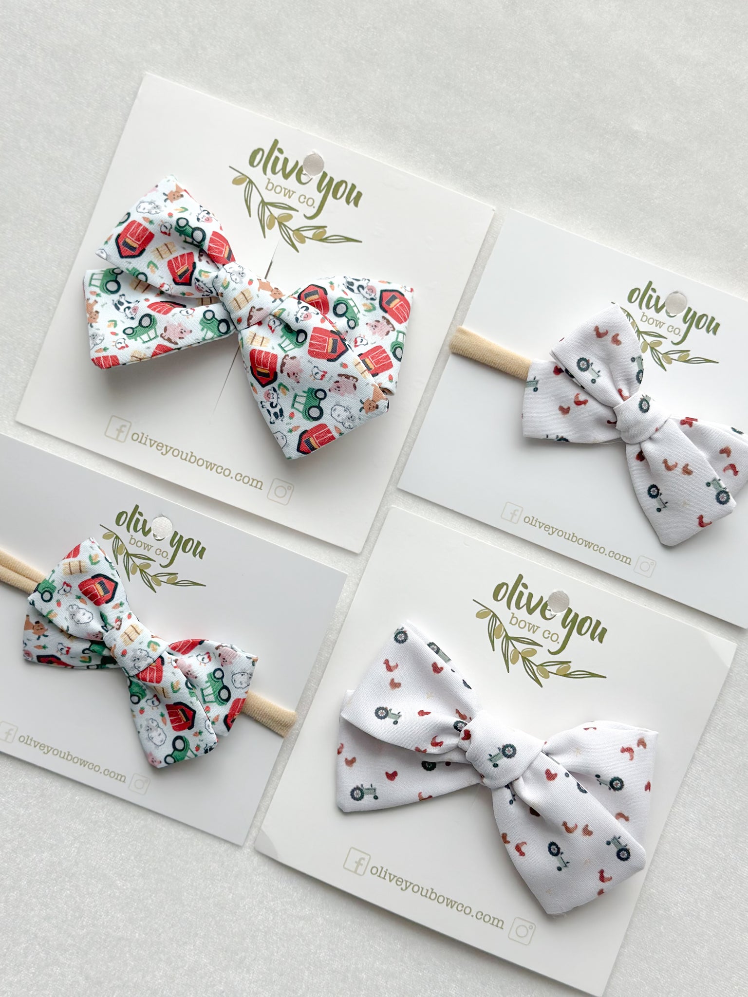 🐄 🌾 👩🏻‍🌾 | bows + headbands