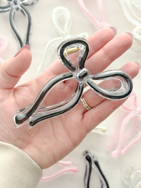 bow claw clips | large